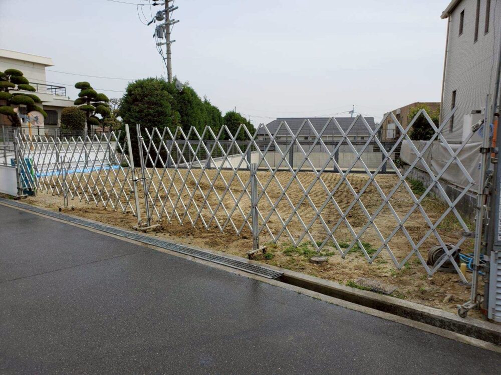地中障害撤去工事　豊中市上野東